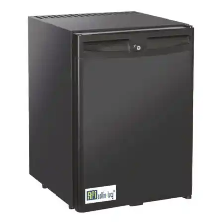 Mini bar d'hôtel noir porte pleine 42 litres Réduction