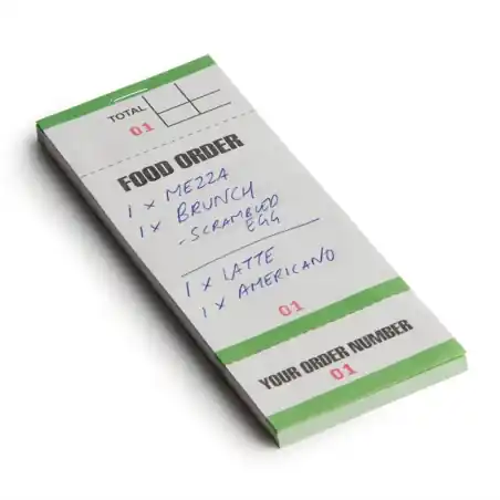 Carnets de commande feuilles simples numérotées - G522 - Olympia Retour Gratuit