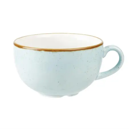 Tasses à cappuccino Churchill Stonecast bleues 354ml - Lot de 12 - Réf. DK513 - Churchill Retour Gratuit