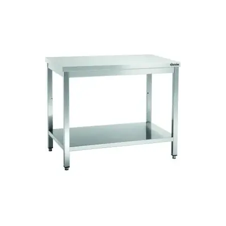 Table Inox Professionnelle 700, L1600 - Robustesse et Fonctionnalité - Réf. 311167 - Bartscher Offre Spéciale