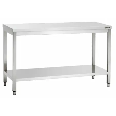 Table Inox 600, L1500 - Surface de Travail Optimale - 307156 - Bartscher Remise