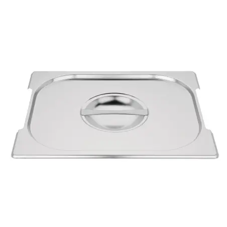 Livraison Express Couvercle GN 1/2 Inox avec Poign&eacute;es - CB185 - Vogue