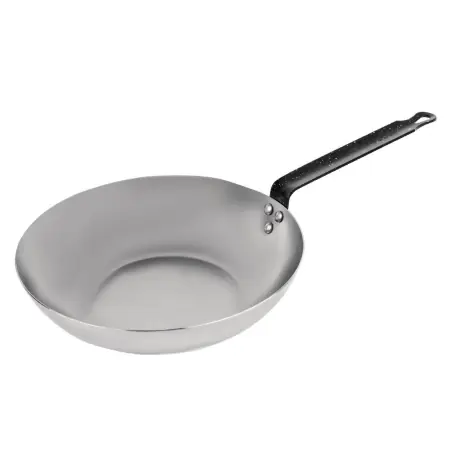 Wok en fer noir - 280 mm - GG722 - Vogue Petit Prix