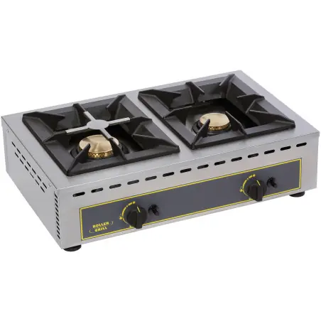 Meilleur Choix Roller Grill réchaud pâtissier 2 feux