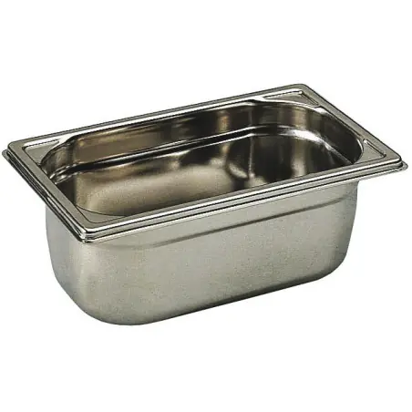 Produit De Marque Bac gastronorme plein inox - sans anse - GN 1/4 profondeur 10 cm