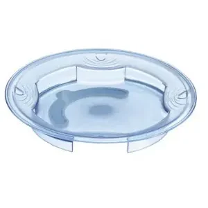 Premium 12 Assiettes creuses ronde bleue diamètre 23.6cm