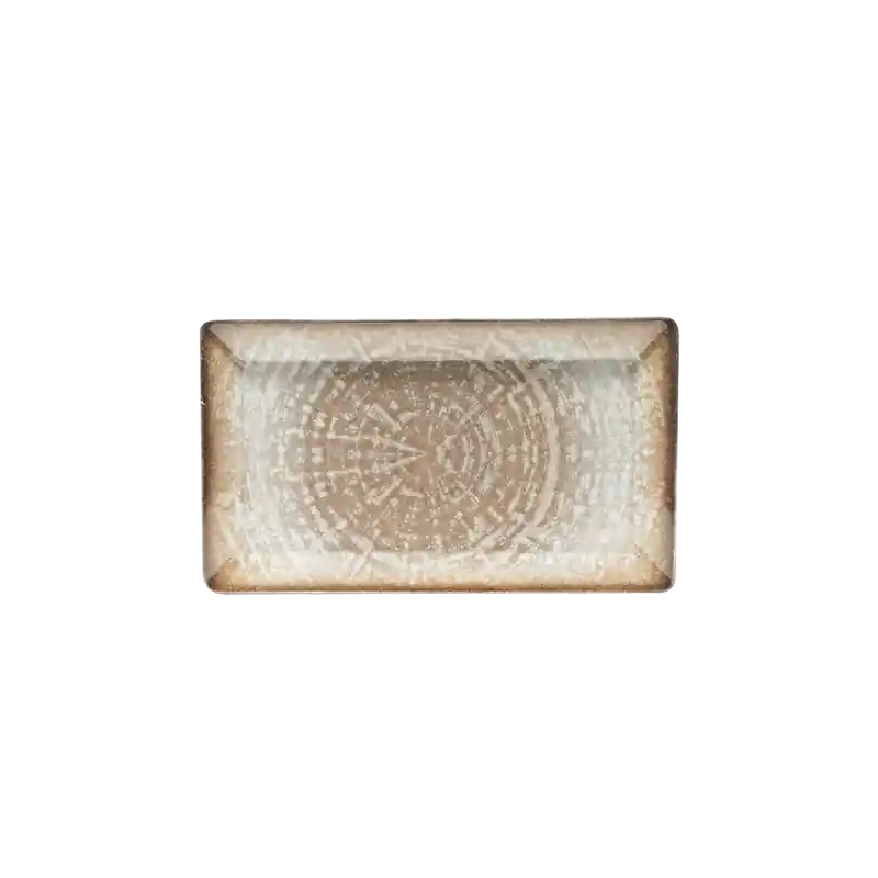 Vente Directe 6 ASSIETTES RECTANGULAIRES CRETE 29X17.5CM
