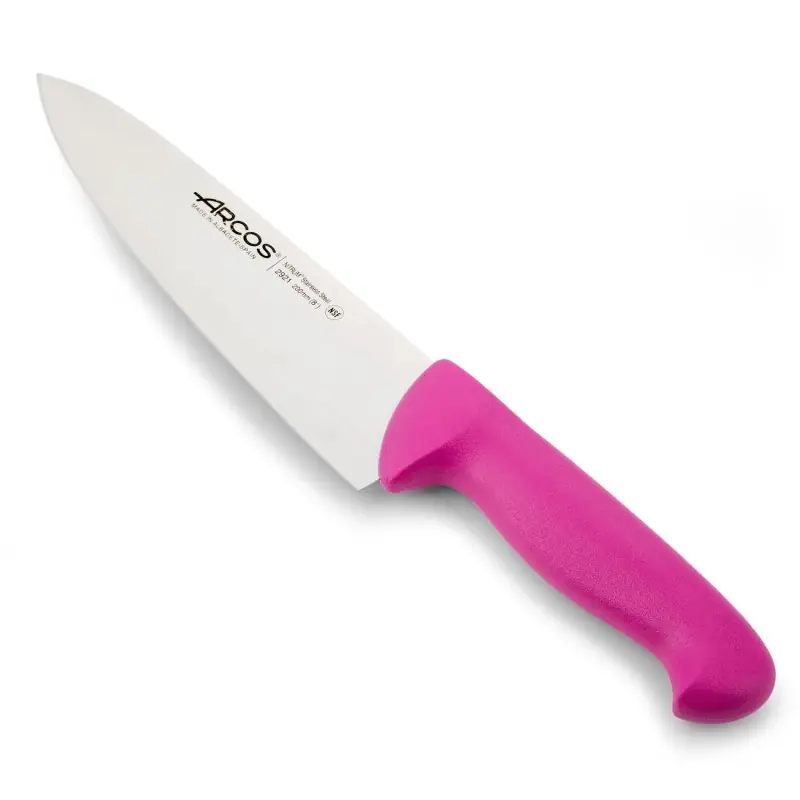 Usine Directe Couteau de cuisine 20cm-Fuchsia