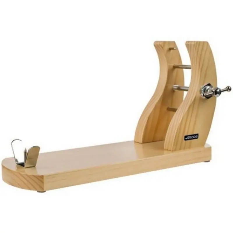 SERRE JAMBON PIN ET INOX Solde