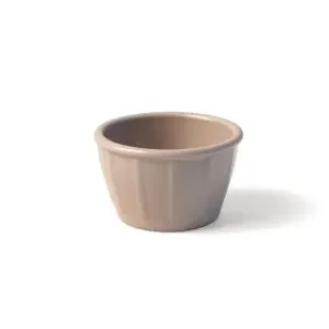 Meilleure Qualité SAUCIER ROND MELAMINE TAUPE