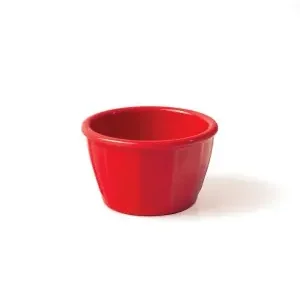 SAUCIER ROND MELAMINE ROUGE Solde