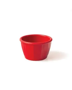 SAUCIER ROND MELAMINE ROUGE Solde