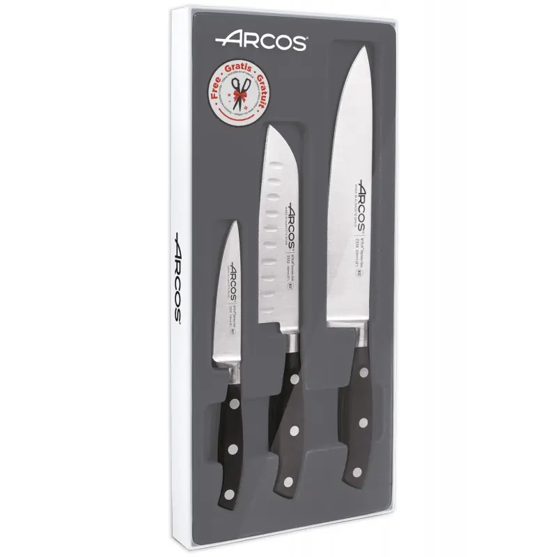 COFFRET 3 CTX DE CUISINE FORGES ( 100, 150, 180 MM) - RIVIERA Acheter En Ligne