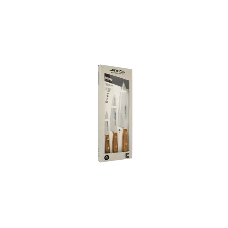 Prix Promo COFFRET NORDIKA 3 COUTEAUX