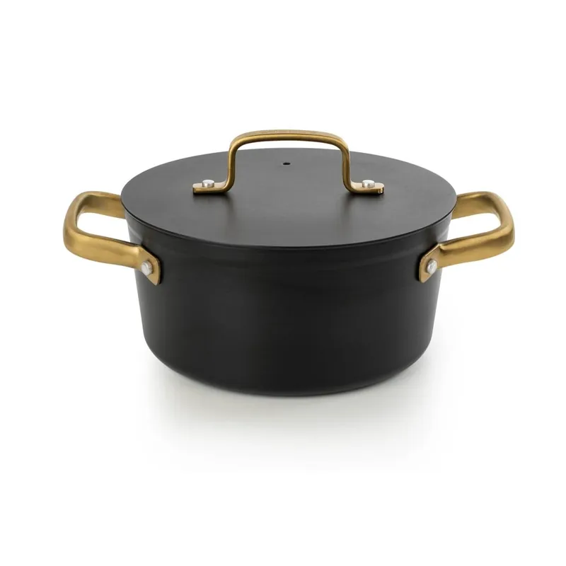 Populaire FAITOUT ANTIADHESIF 20 CM SAMOA ICONIC NOIR/OR