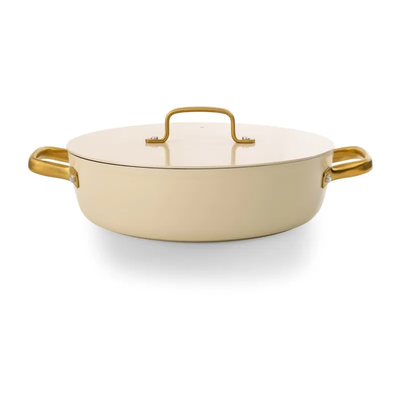 SAUTOIR ANTIADHESIF 28 CM SAMOA ICONIC BEIGE/ OR Vente Flash