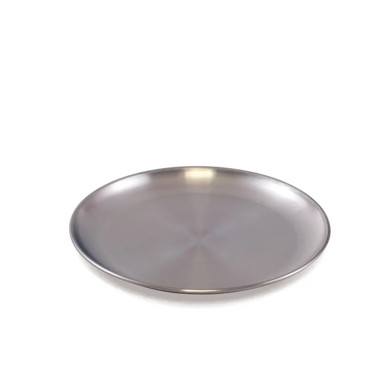 Commander Vite 6 ASSIETTES PLATES INOX DIAMETRE 20 CM