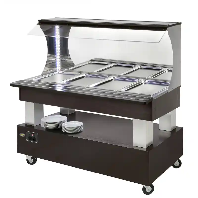 Populaire BUFFET MURAL 4XGN1/1 MIXTE SALADE BAR