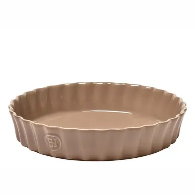 Gros Lot Moule à tarte Emile Henry Chêne Ø280 mm (3 pièces)