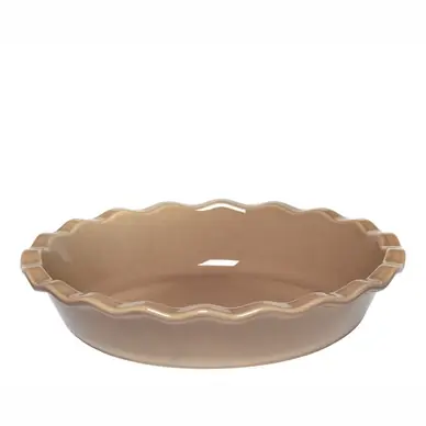 Gros Lot Moule à tarte Emile Henry Chêne Ø260 mm (3 pièces)