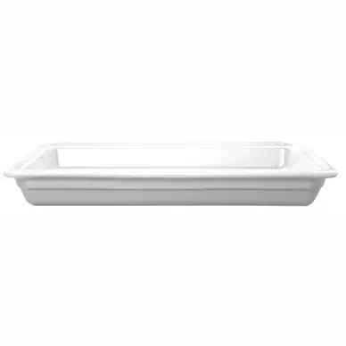 Plat Emile Henry Blanc 530 x 325 x 65 mm (2 pièces) Premium