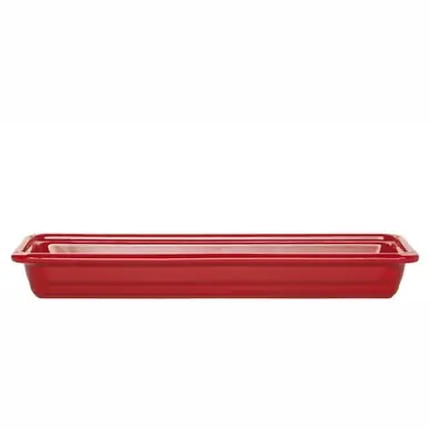 Plat Emile Henry Cerise 530 x 160 x 65 mm (4-Pièces) Jusqu’à Épuisement Des Stocks