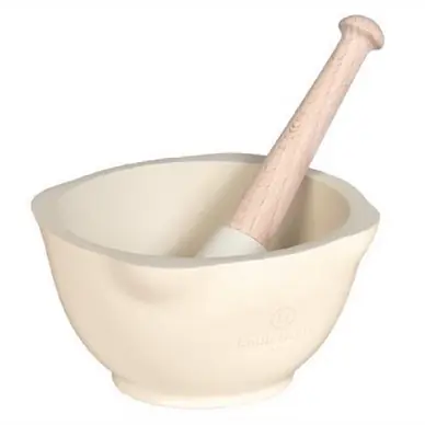 Meilleure Qualité Mortier Emile Henry Argile Ø140 mm (2 pièces)