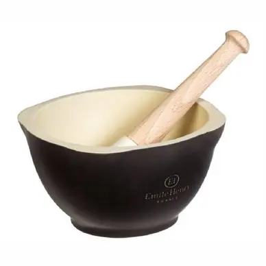 Populaire Mortier Emile Henry Fusain Ø140 mm (2 pièces)