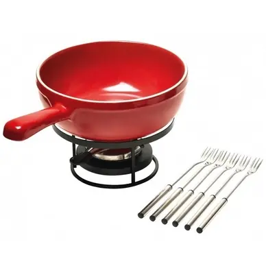 Service à Fondue Emile Henry Grand Cru (24 cm) Expédié Aujourd’hui