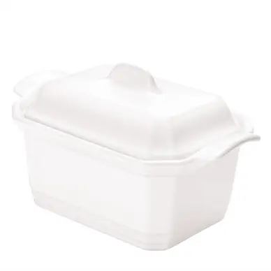 Promotion Terrine Emile Henry Farine 200 x 150 mm (avec couvercle)