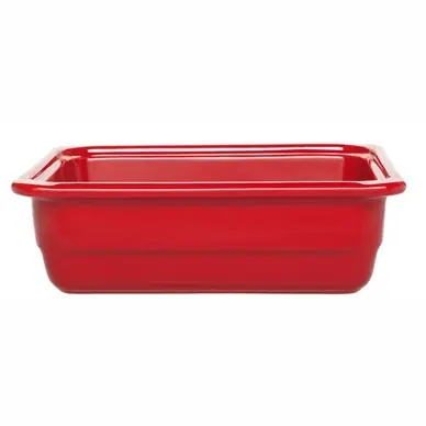 Plat Emile Henry Cerise 325 x 265 x 100 mm (2 pièces) Solde