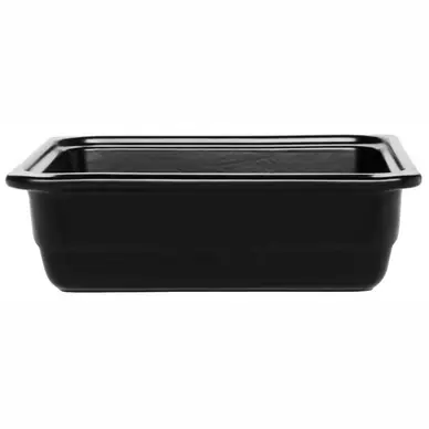 Plat Emile Henry Noir 325 x 265 x 100 mm (2 pièces) Achat Immédiat