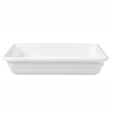 Plat à Four Emile Henry Blanc 345 x 325 x 65 mm (2-pièces) Retour Gratuit