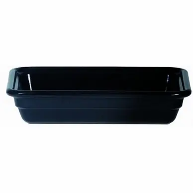 Plat à four Emile Henry Noir 325 x 265 x 65 mm (3 pièces) Édition Limitée