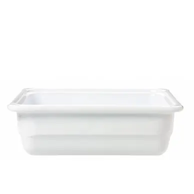 Plat à four Emile Henry Blanc 325 x 265 x 100 mm (2 pièces) Quantité Limitée