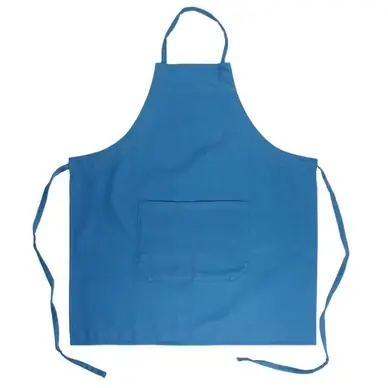 Exclusif Tablier Elias Pompdoek Solid Blue