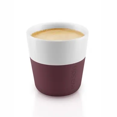 Meilleure Vente Tasse à café lungo Eva Solo Dark Burgundy (set de 2)