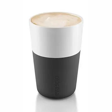 Prix Choc Tasse à café latte Eva Solo Carbon Black (set de 2)