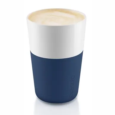 Tasse à café latte Eva Solo Navy Blue (set de 2) Haute Qualité