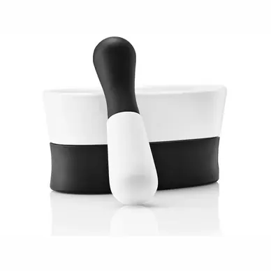 Vente Directe Mortier & Pilon Eva Solo White Black