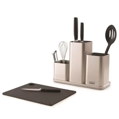 Haute Qualité Organisateur de cuisine Joseph Joseph CounterStore Silver