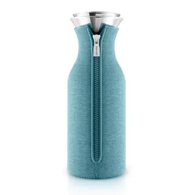 Bon Marché Carafe Eva Solo Fridge Carafe Woven Arctic Blue 1L