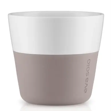 Édition Limitée Tasse à café Eva Solo Lungo Tumbler Warm Grey 230 ml (2 pièces)