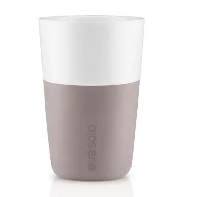 Quantité Limitée Tasse à latte Eva Solo Cafe Latte Tumbler Warm Grey 360 ml (2 pièces)