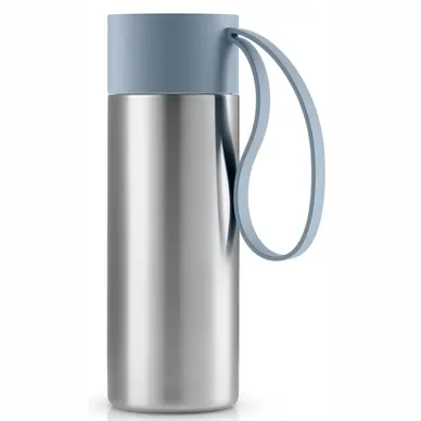 Mug de Voyage Eva Solo To Go Cup Steel Blue 0,35 l En Vogue