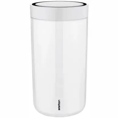 Prix Réduit Tasse Isotherme Stelton To-Go Click Soft Blanc 400 ml