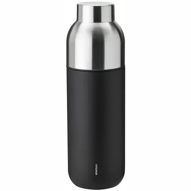 Offre Exclusive Gourde Isotherme Stelton Keep Warm Noir 750 ml