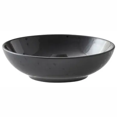 Certifié Assiette à Pâtes Bitz Black Black 20 cm