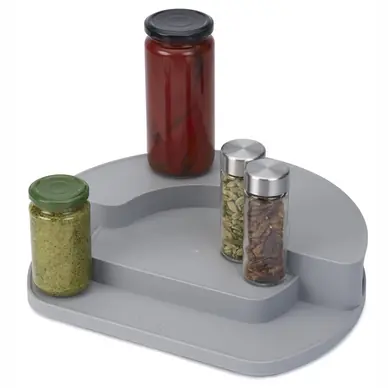 Organisateur de Placard Joseph CupboardStore Rotatif Gris Offre Exclusive