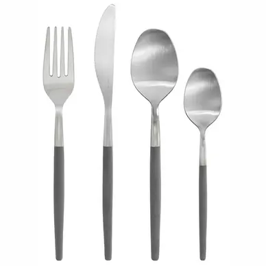 Fait Main Ensemble de Couverts Blomus Maxime Sharkskin (16-pièces)